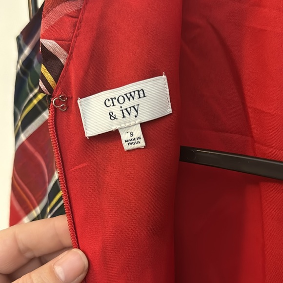 Crown & Ivy Size 8 Red, Green, Blue, Yellow - Picture 7 of 9